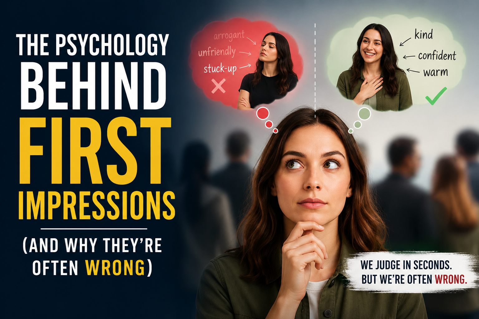 The Psychology Behind First Impressions (And Why They’re Often Wrong)