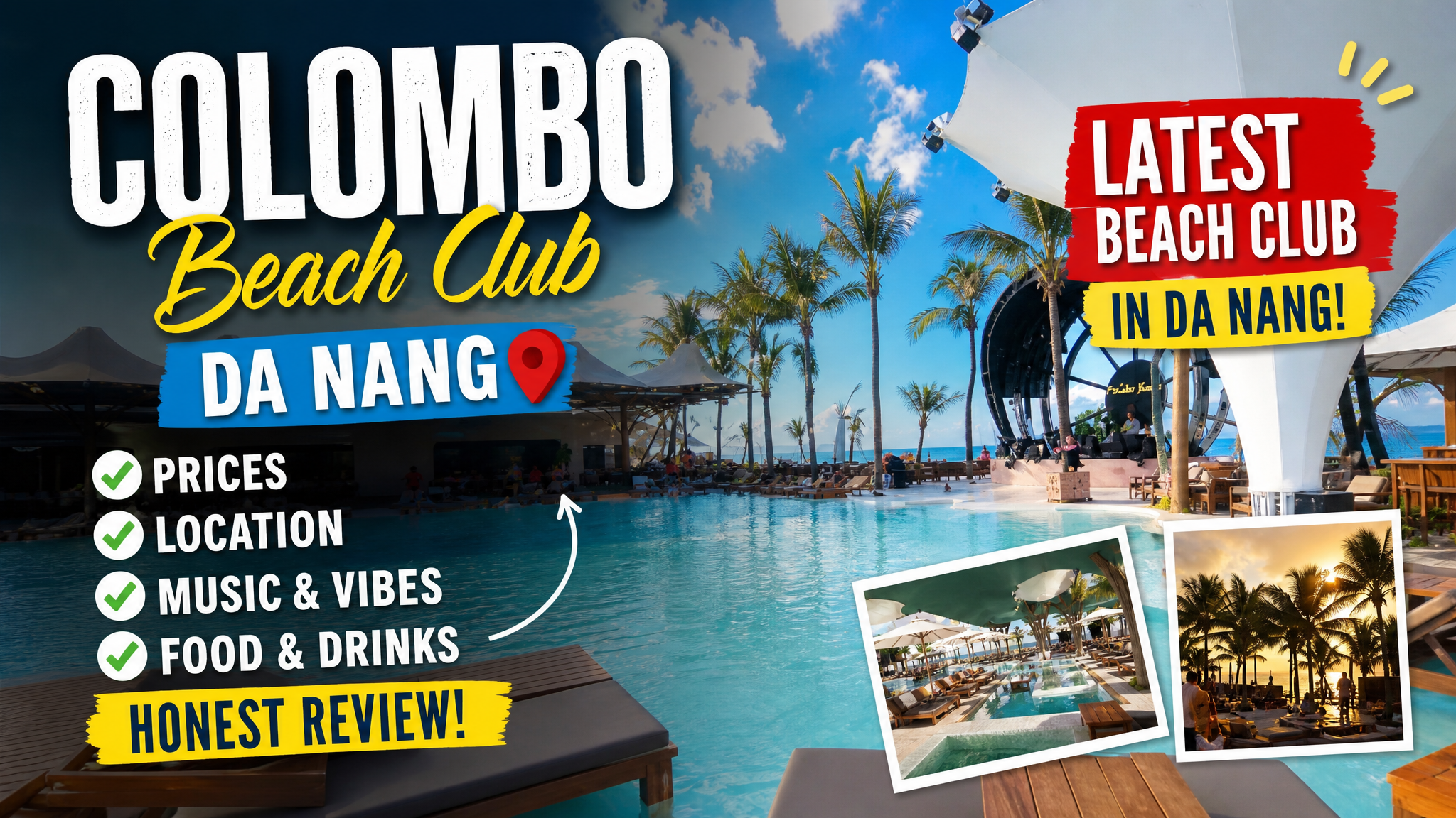 Columbo Beach Club: Da Nang’s Newest Beachfront Hotspot